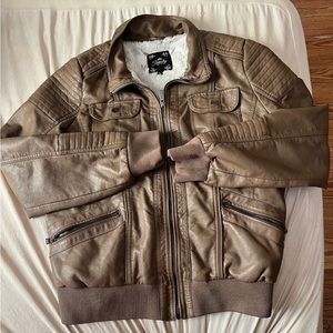 Royalty for me leather jacket. Size XL. Women and Men’s.